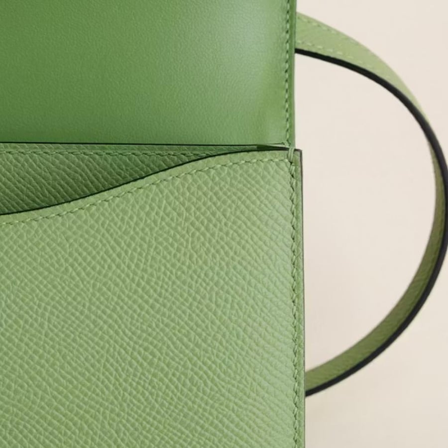 Constance 18CM Epsom 3i Vert criquet PHW