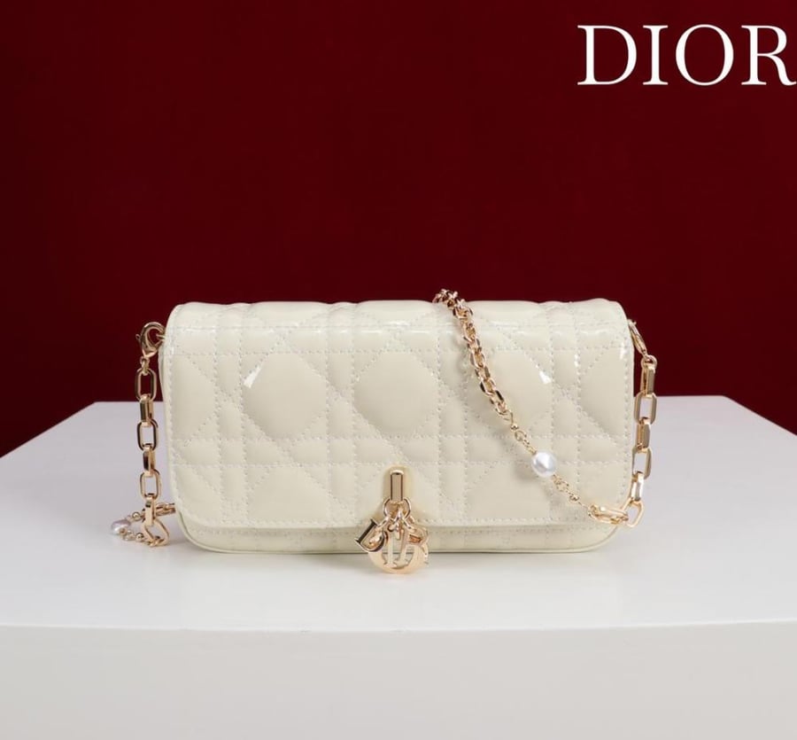 Lady dior phone pouch