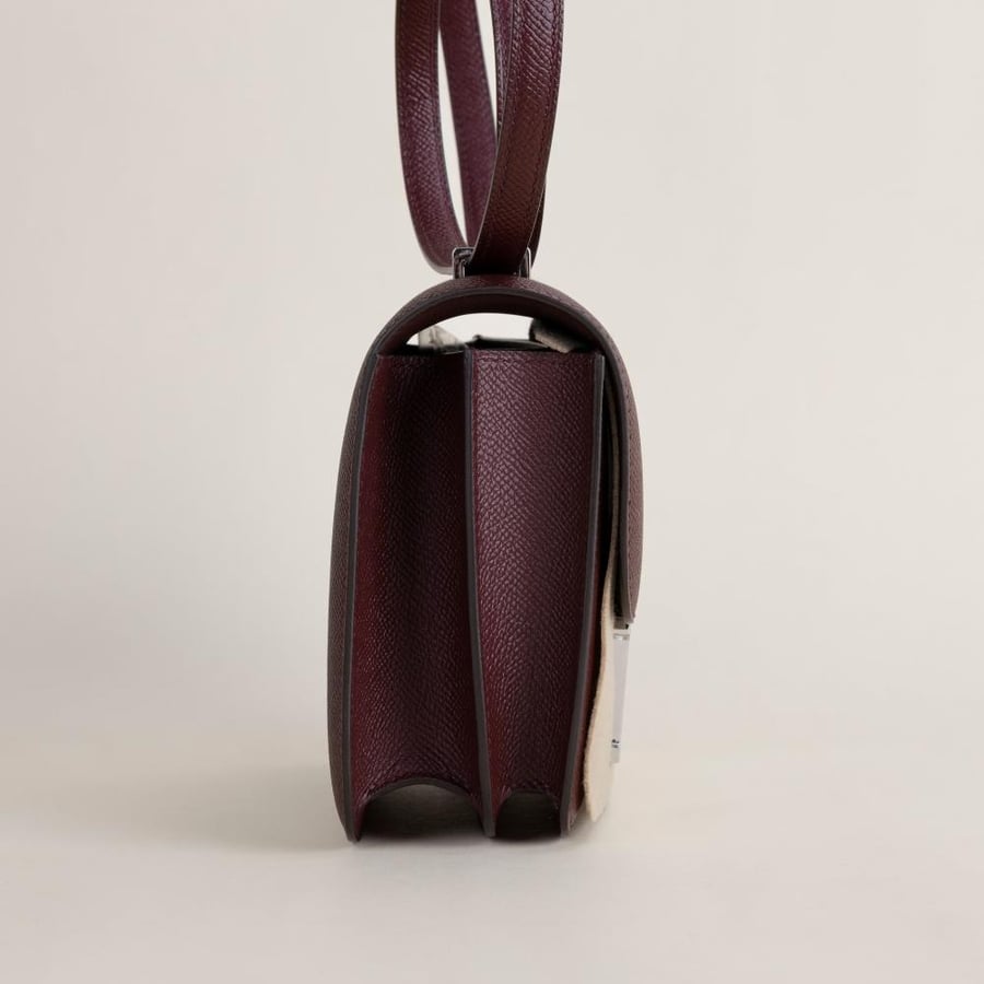 Constance 18CM Epsom 57 Bordeaux PHW