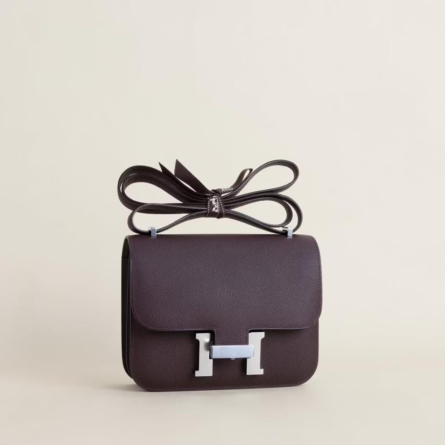 Constance 18CM Epsom 0G Rouge sellier PHW