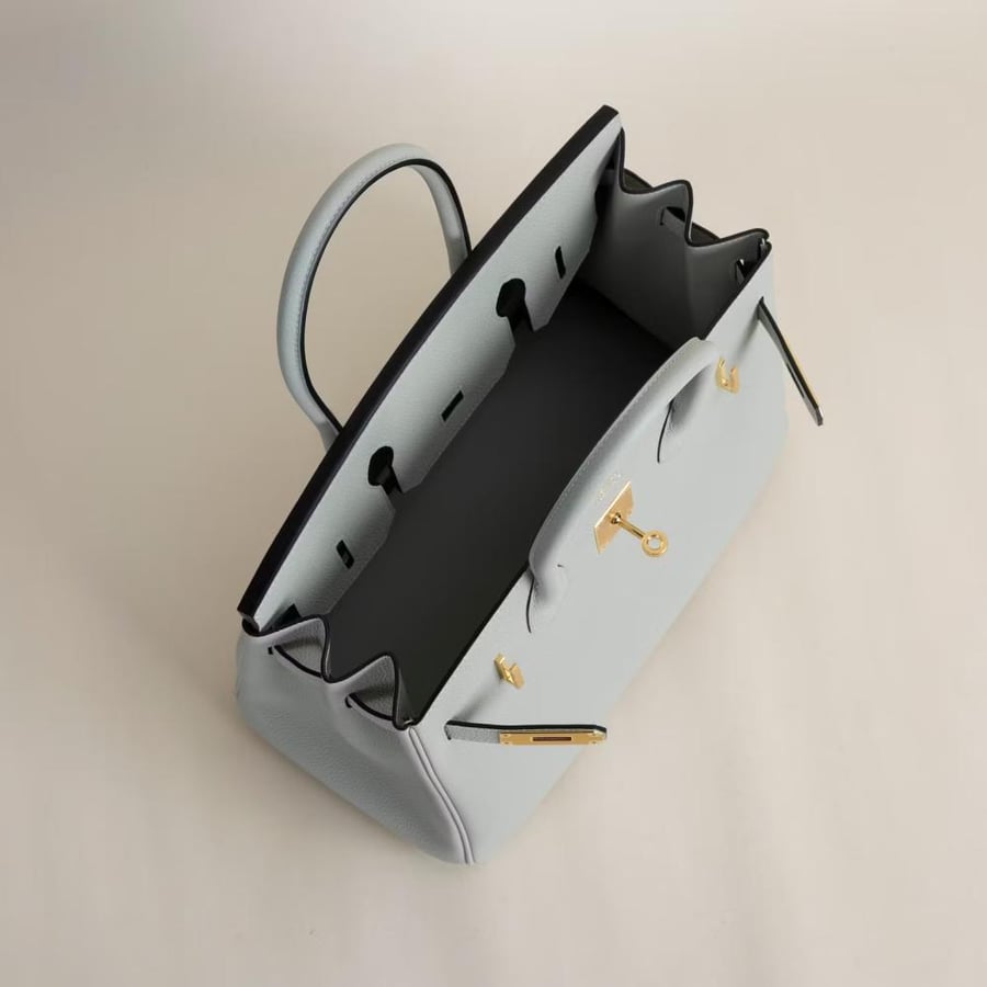 Birkin 30cm Togo 0W Snow Grey GHW
