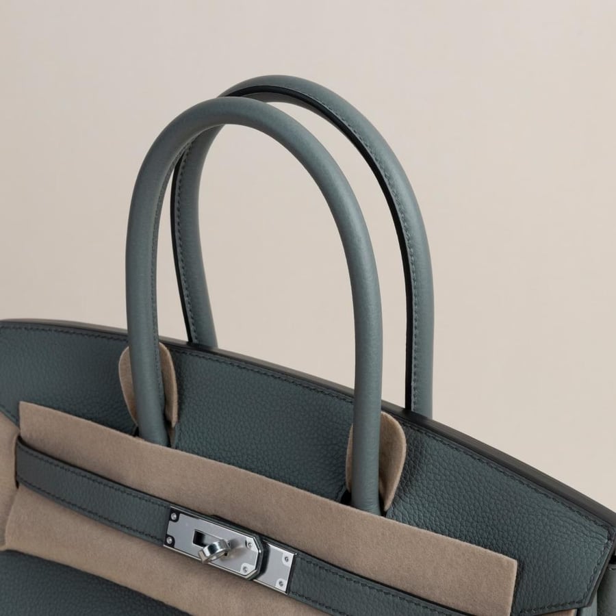 Birkin 30cm Togo 63 Vert amande PHW
