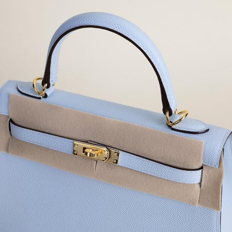 Kelly25 Epsom T0 Blue Mist GHW