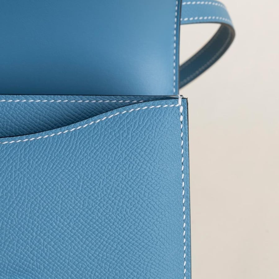 Constance 18CM Epsom 75 Blue Jean PHW
