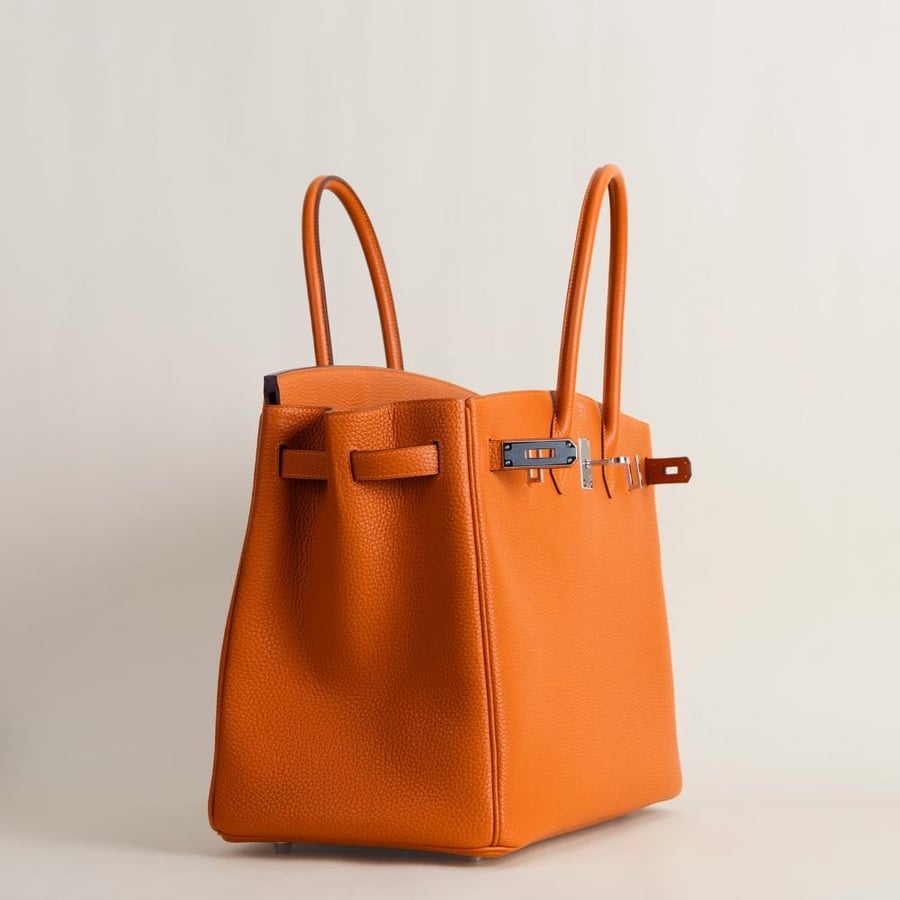 Birkin 40cm Togo 93 Orange PHW