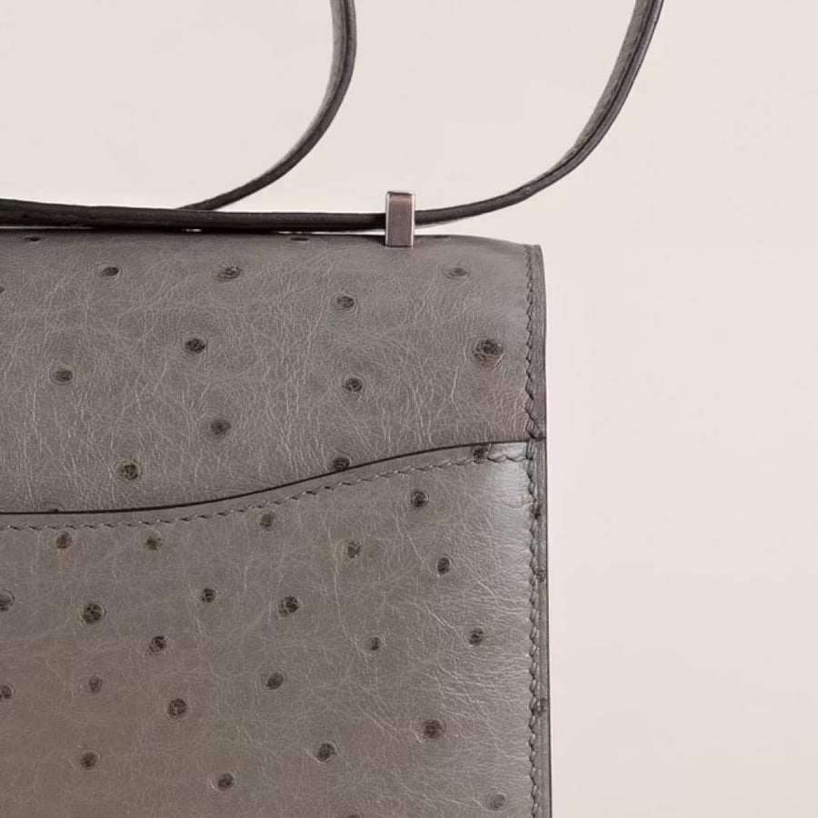 Constance 18CM Ostrich M8 Gris Asphalte RGHW