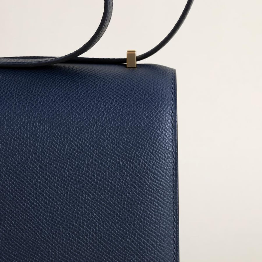 Constance 18CM Epsom 2Z Blue Nuit GHW