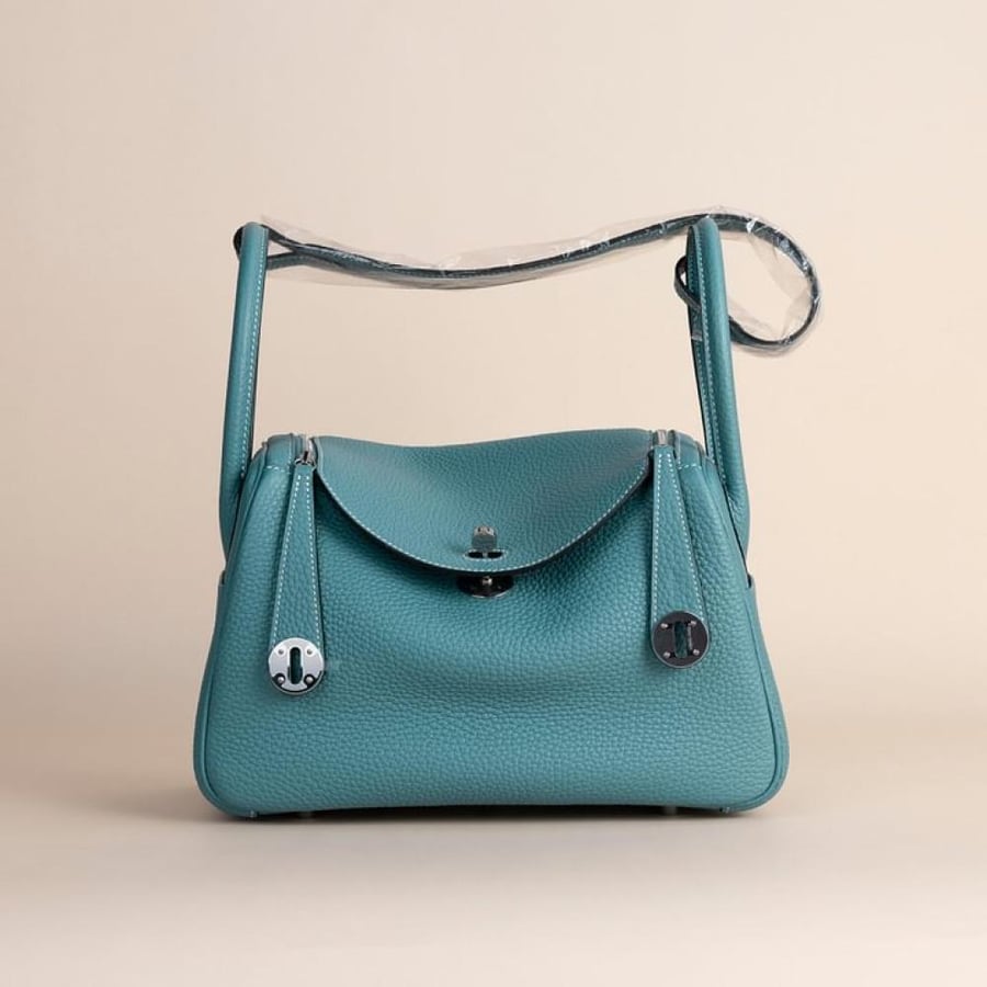 Lindy 26cm Clemence leather CK37 BlueJean