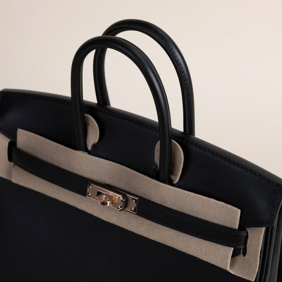 Birkin 25cm Swift 89 Noir RGHW