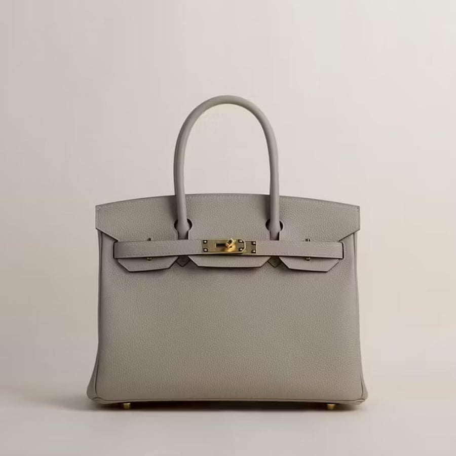 Birkin 30cm Togo 81 Dove Grey GHW