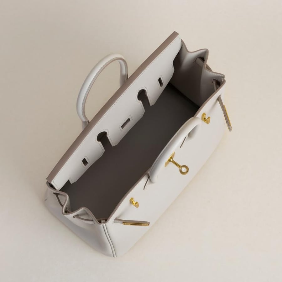 Birkin 25cm Swift 8L Beton GHW