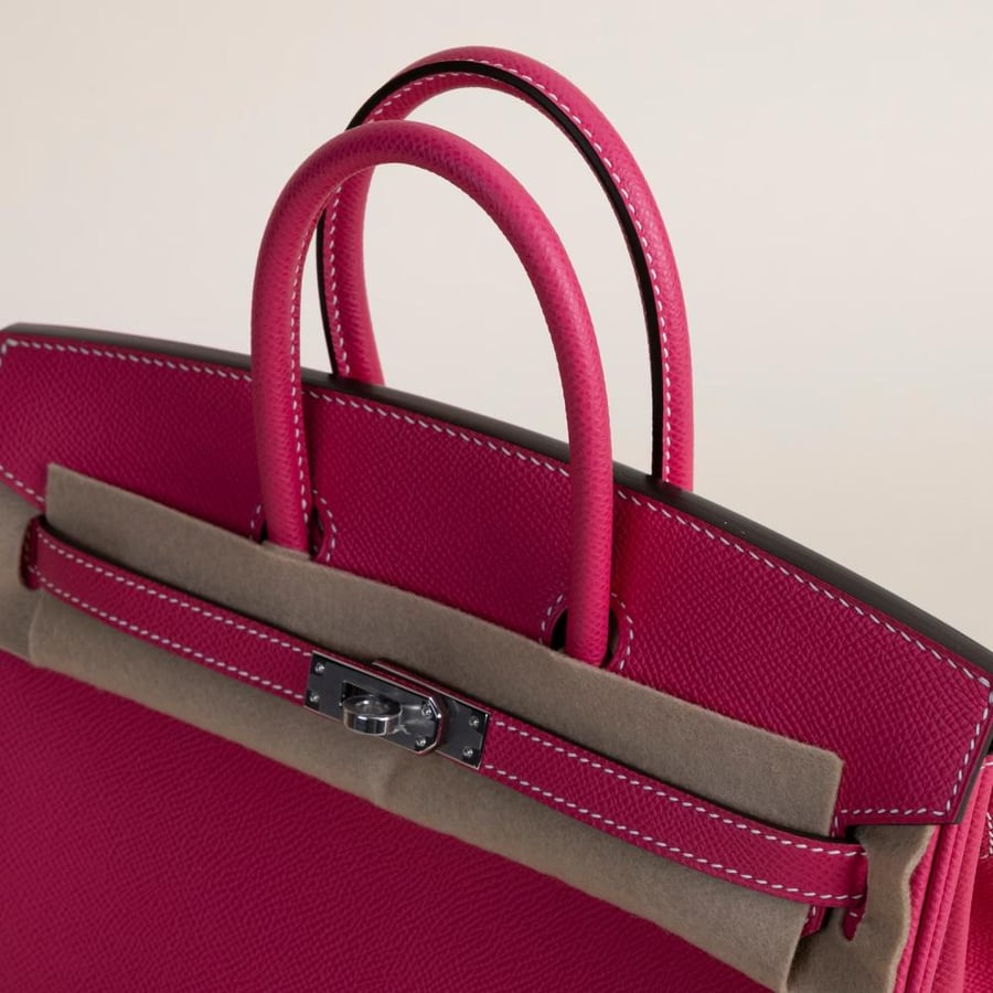 Birkin 25cm Epsom E5 Rose tyrien GHW