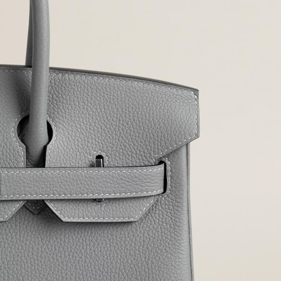 Birkin 30cm Togo 4Z Gris Mouette PHW