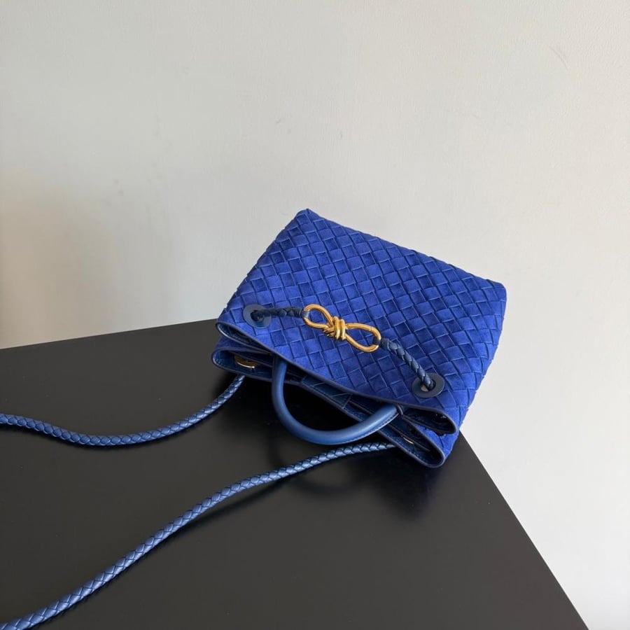 Small Andiamo Intrecciato Suede