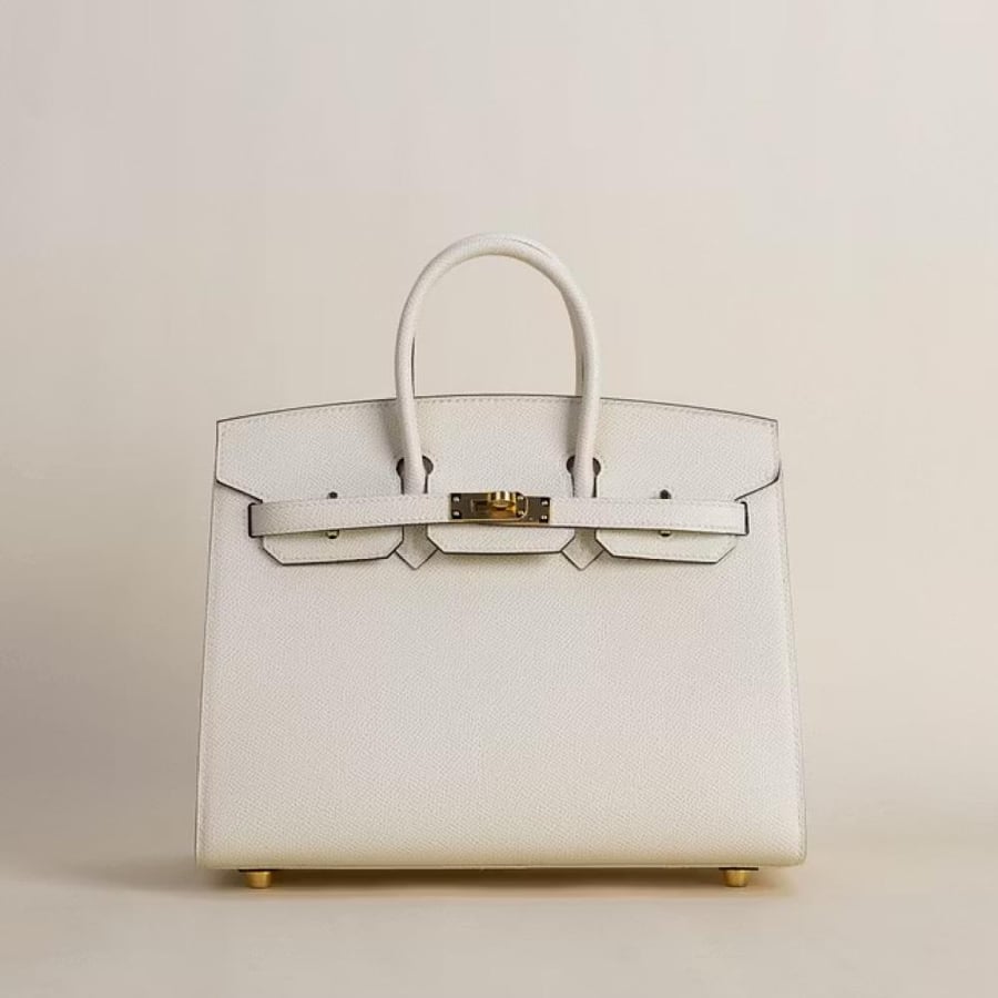 Birkin 25cm Sellier Epsom l2 Nata GHW