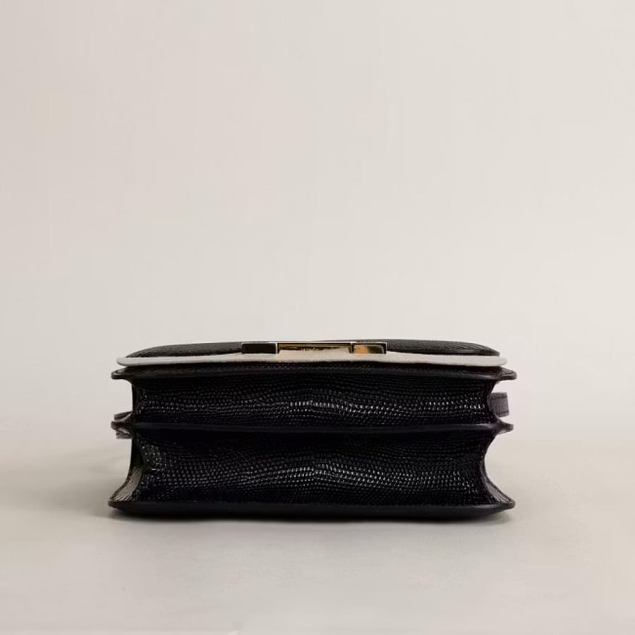 Constance 18CM lizard 89 Noir GHW