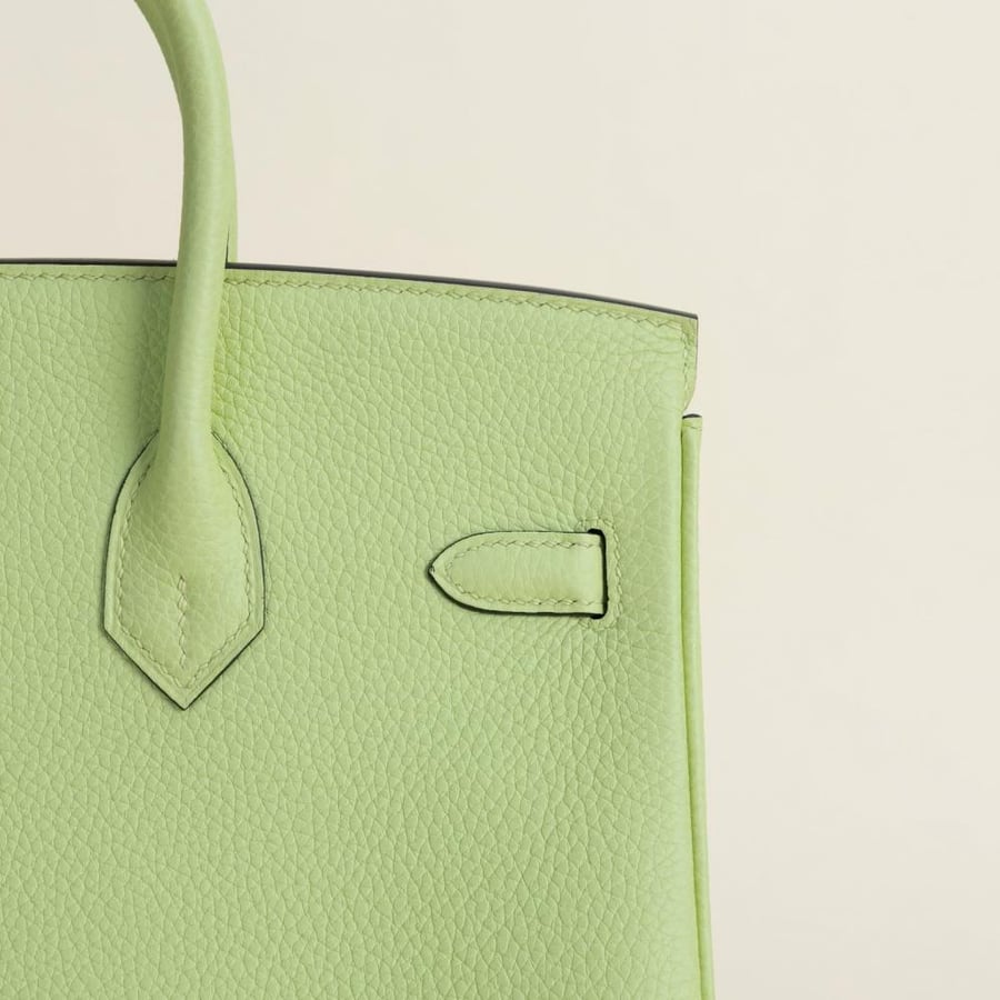 Birkin 25cm Togo Y6 Vert Absinthe PHW