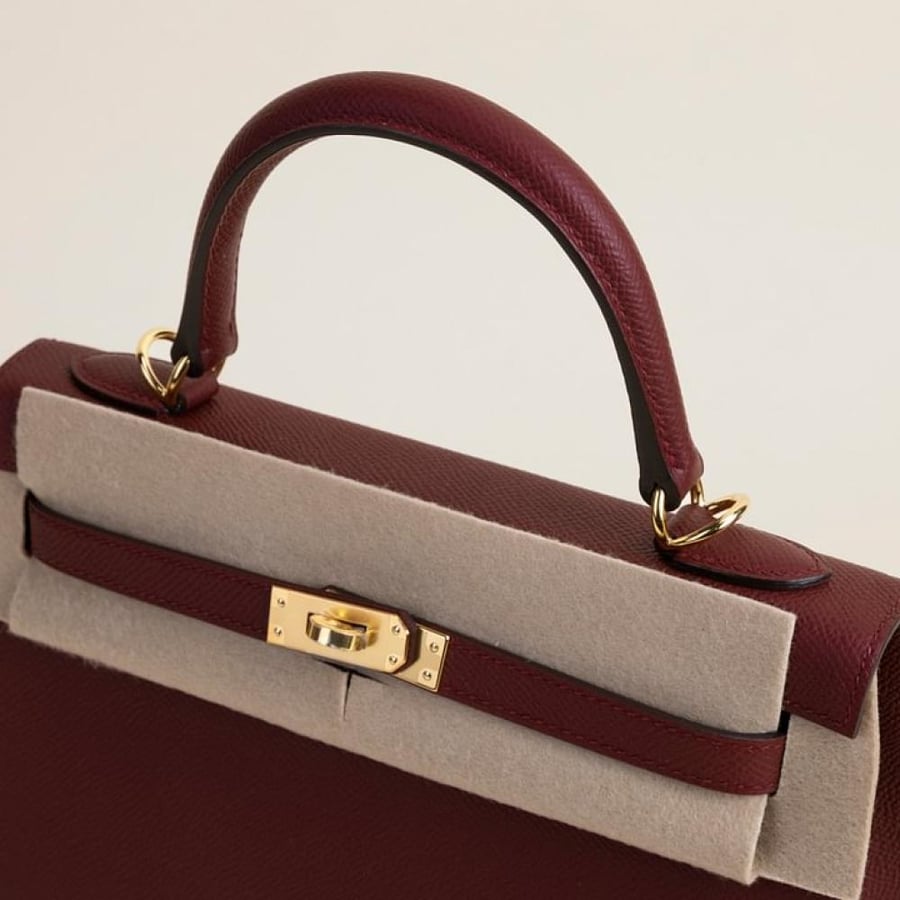 Kelly25 Epsom 55 Rouge H GHW