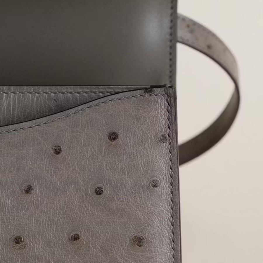 Constance 18CM Ostrich M8 Gris Asphalte RGHW