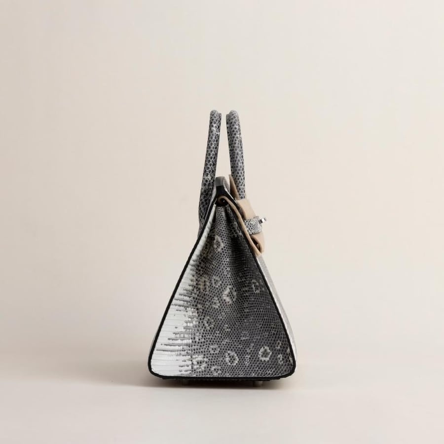 Birkin 20cm Sellier Lizard skin 1B Ombre PHW