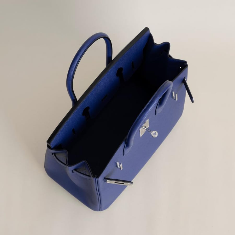 Birkin 30cm Epsom 73 Bleu sapphire PHW