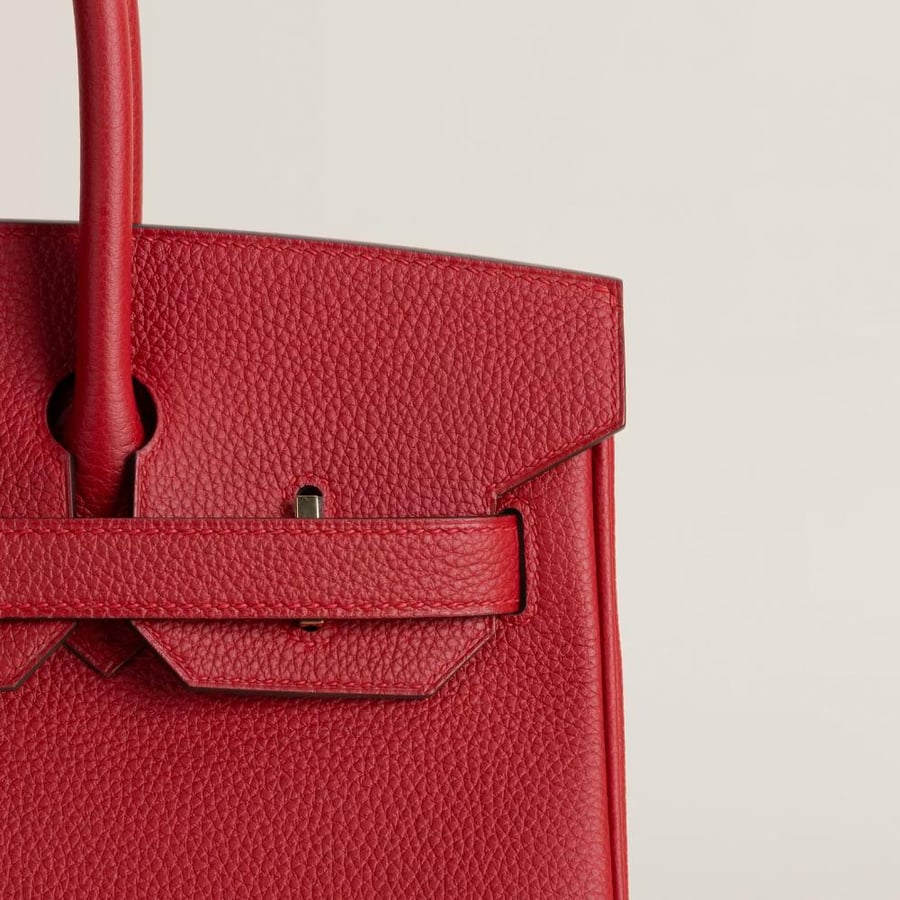 Birkin 30cm Togo Q5 Rouge casaque GHW