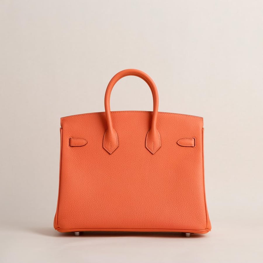 Birkin 25cm Togo 9J Feu PHW