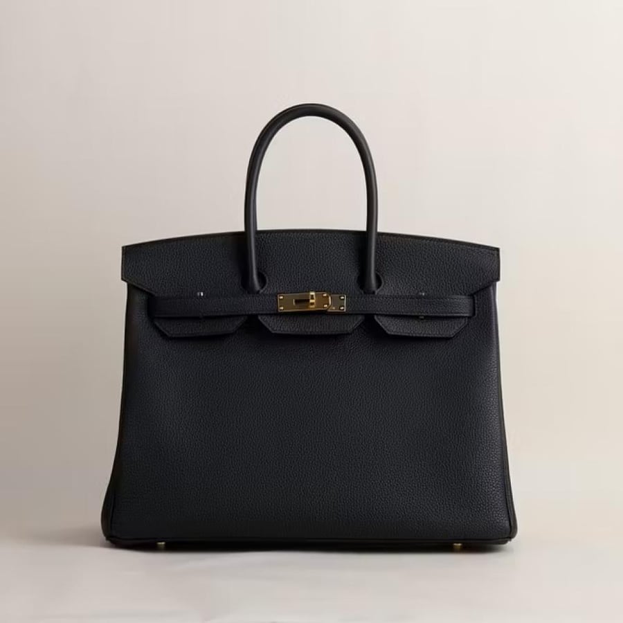 Birkin 35cm Togo 89 Noir GHW