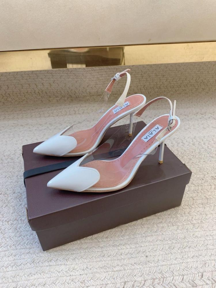 LE CŒUR SLINGBACKS IN PATENT LEATHER, 9cm
