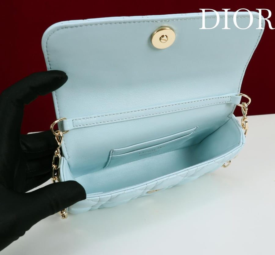 Lady dior phone pouch