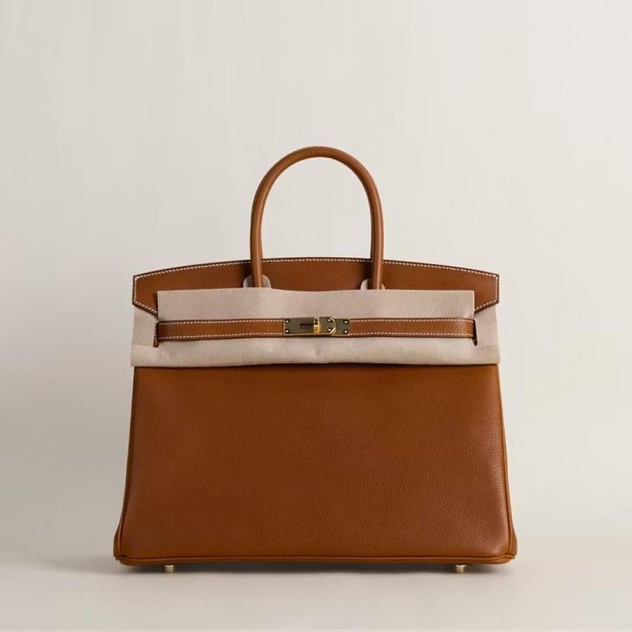 Birkin 35cm Faubourg Barenia 37 Gold GHW