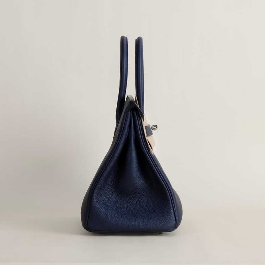 Birkin 30cm Togo 2Z Blue nuit PHW