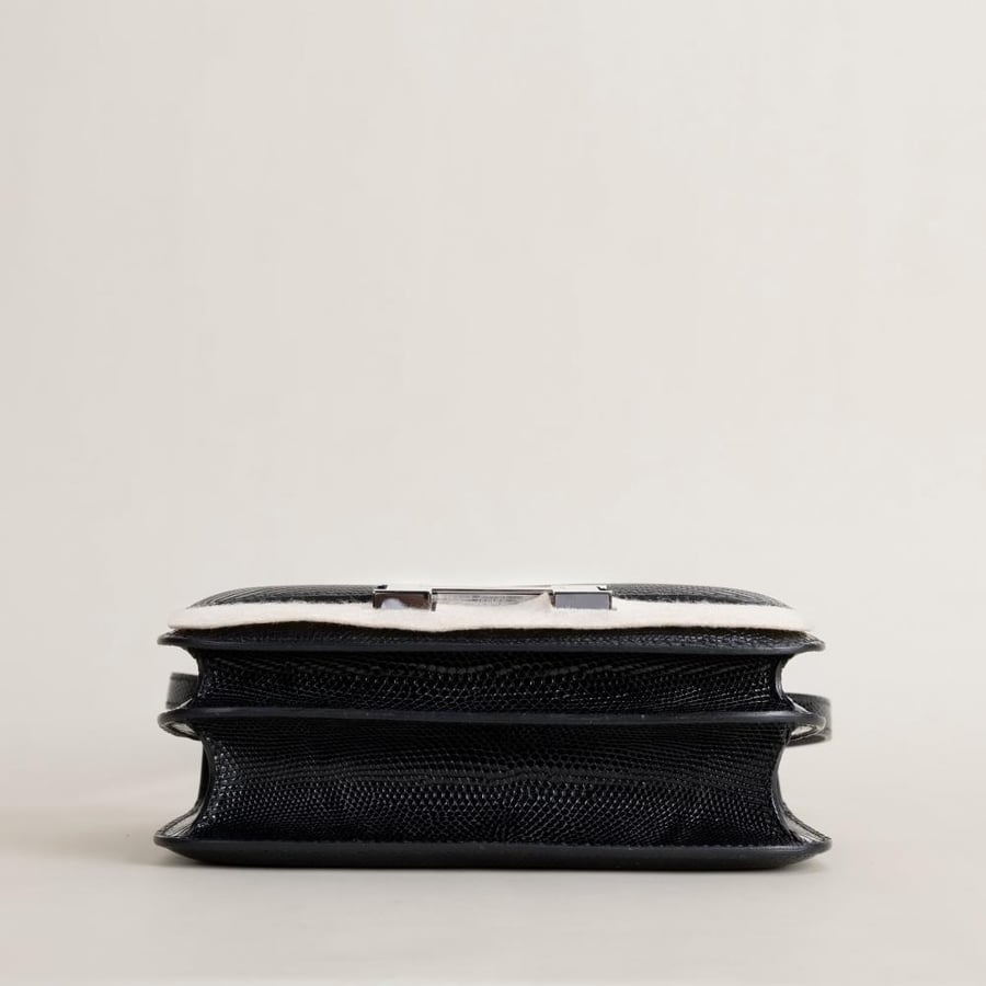 Constance 18CM lizard 89 Noir PHW