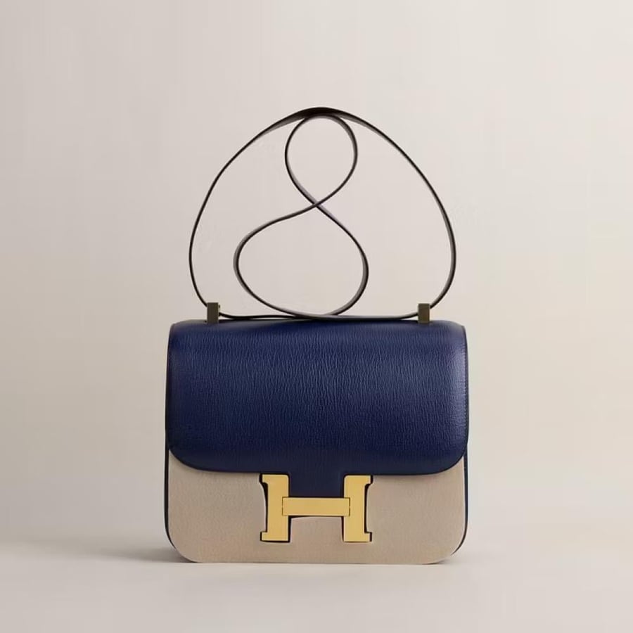Constance 24CM Goat 73 Sapphire Blue GHW