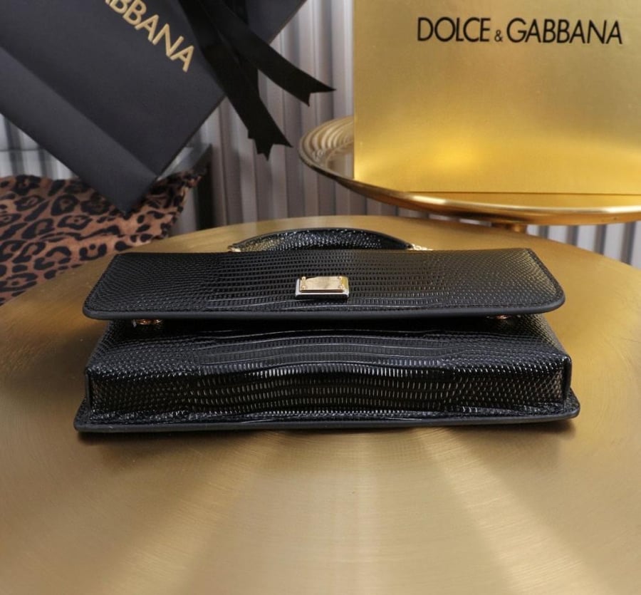 Iguana-print mini bag