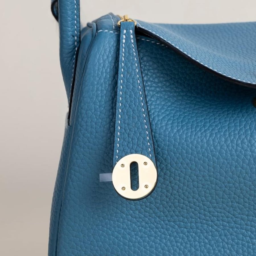 Lindy 26cm Clemence leather CC75 Blue jean