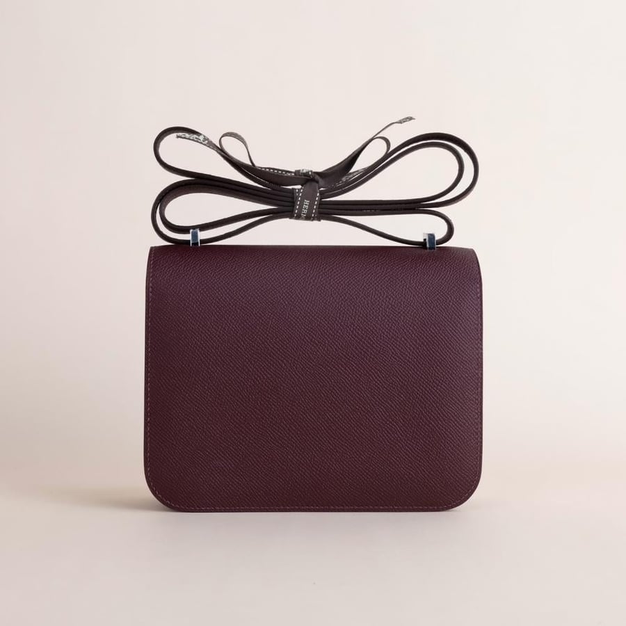 Constance 18CM Epsom 57 Bordeaux PHW