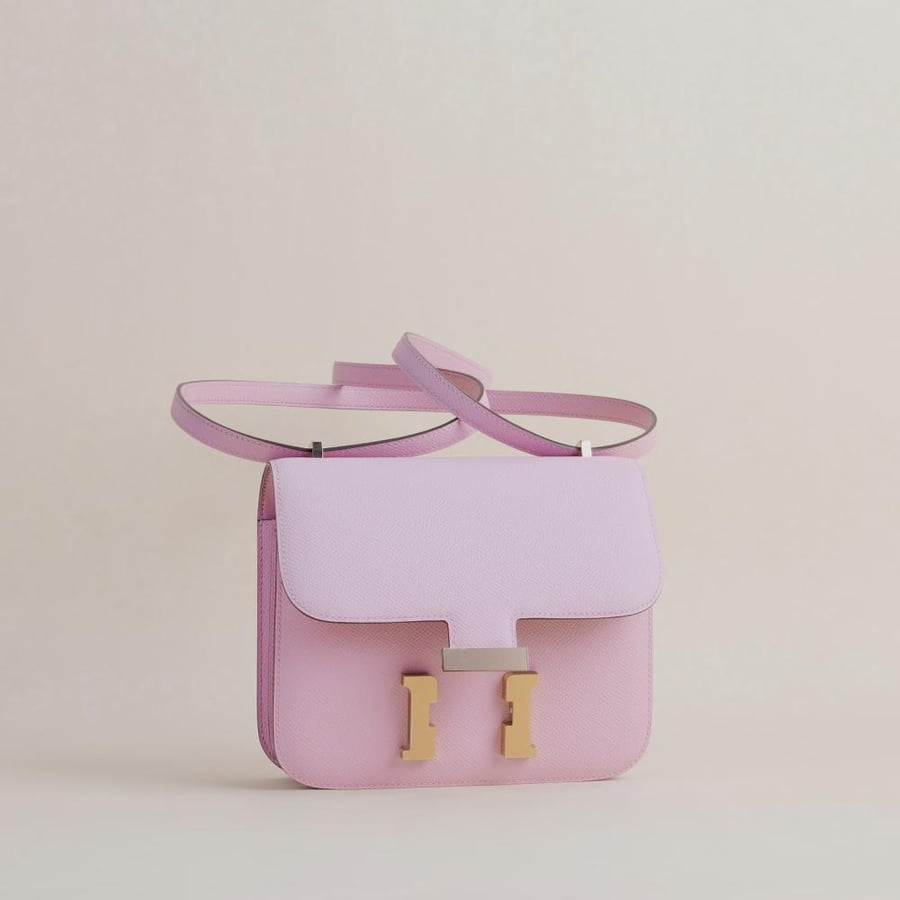 Constance 18CM Epsom X9 Mauve Sylvestre RGHW
