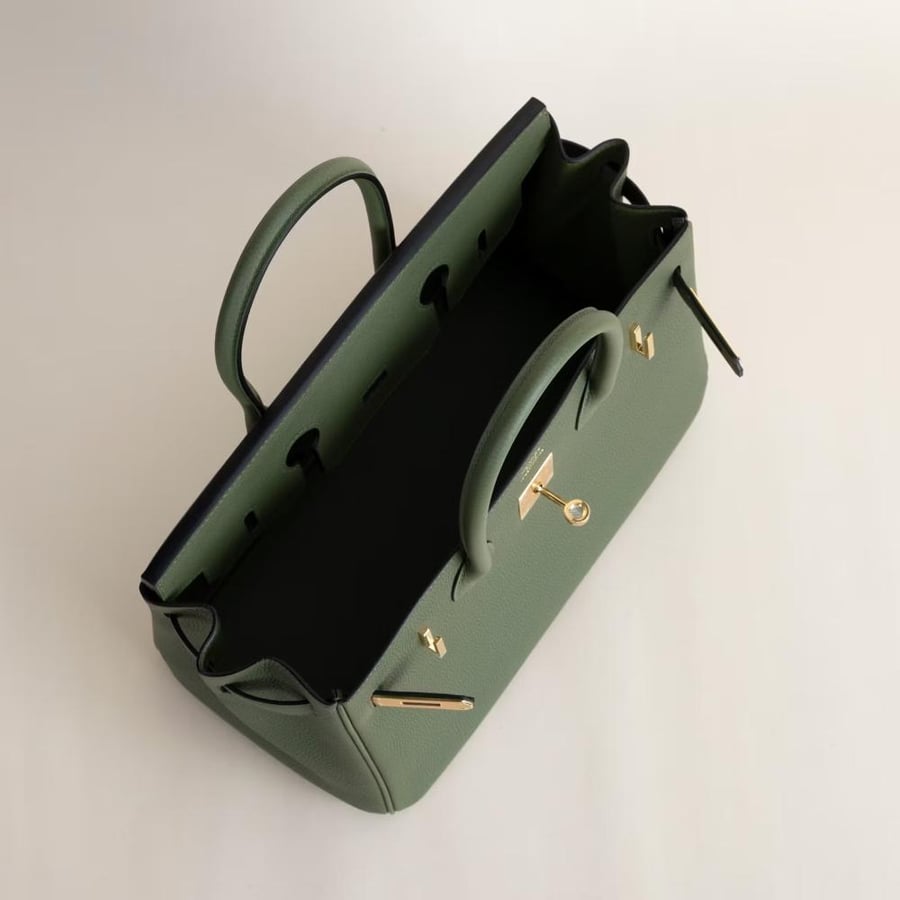 Birkin 30cm Togo V6 Canopee GHW