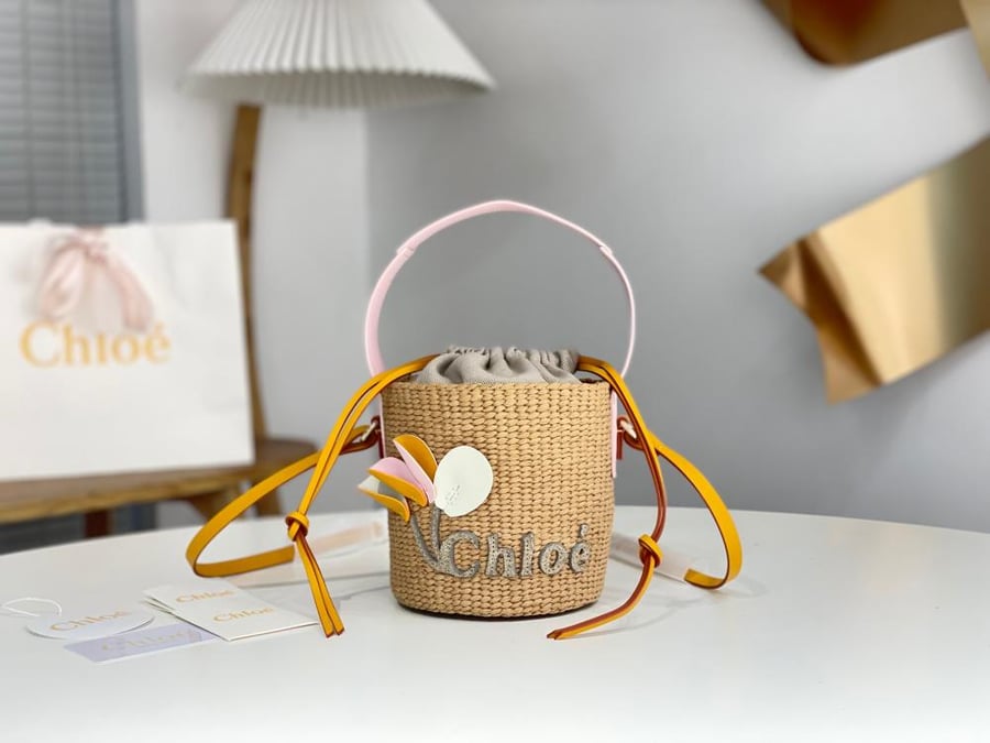 Chloé straw bag