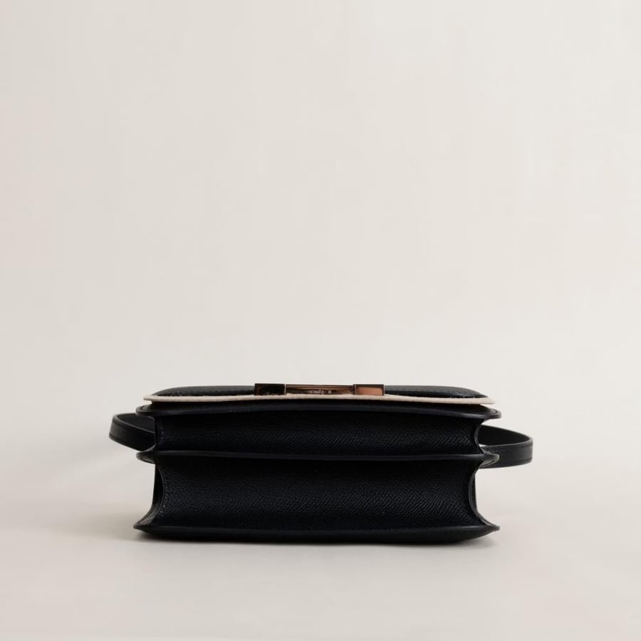 Constance 18CM Epsom 89 Noir RGHW