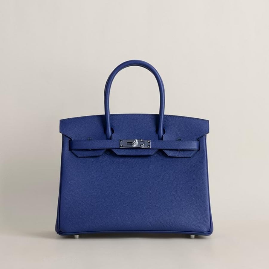 Birkin 30cm Epsom 73 Bleu sapphire PHW