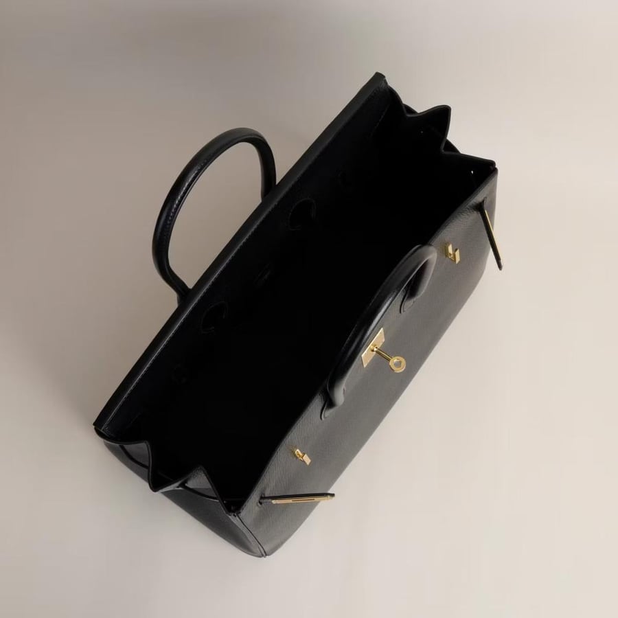 Birkin 35cm Chevre 89 Noir GHW