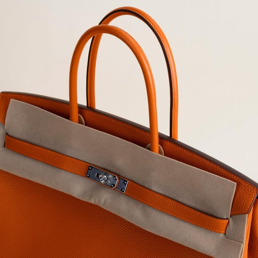 Birkin 40cm Togo 93 Orange PHW