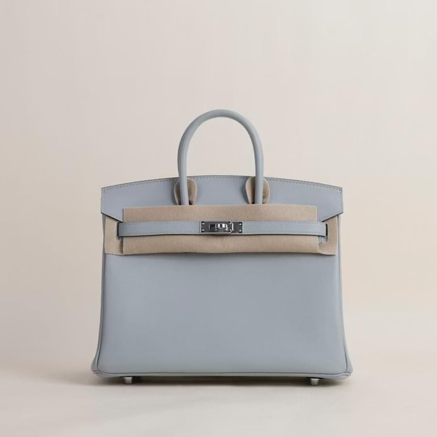 Birkin 25cm Swift 8U Blue glacier PHW