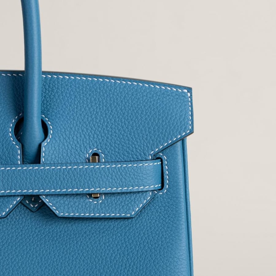 Birkin 30cm Togo 75 Blue Jean PHW