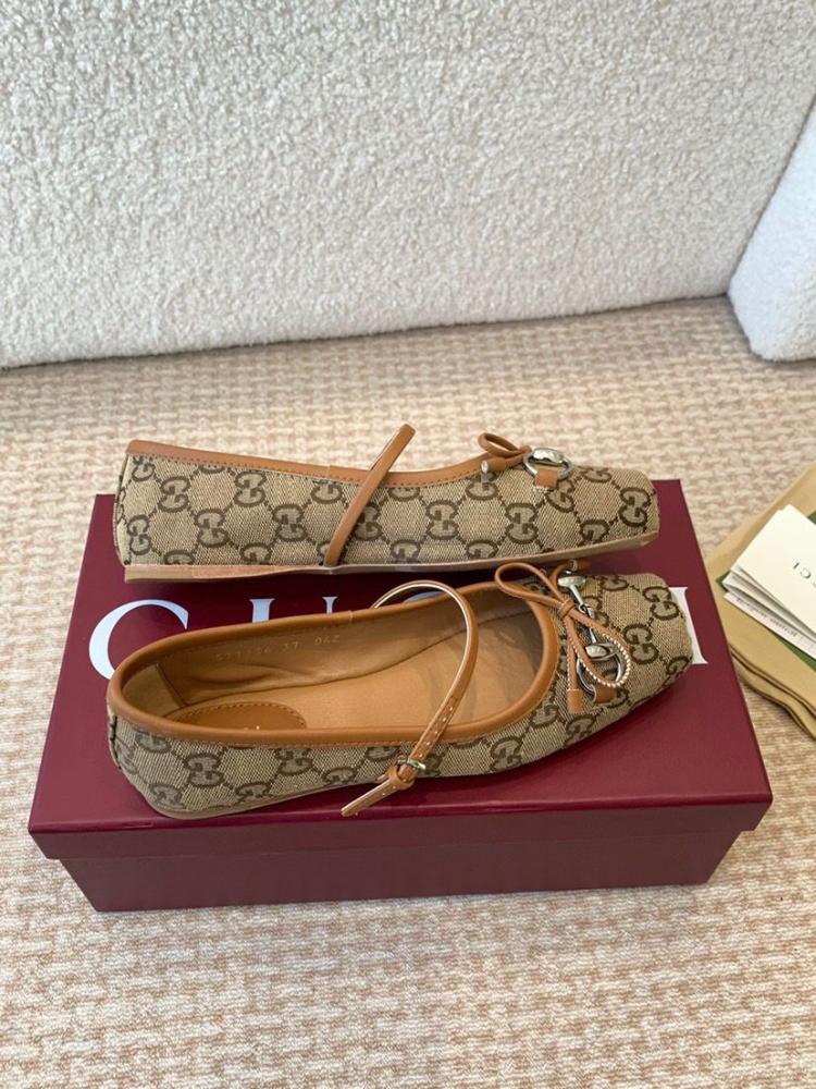 Horsebit ballet flats