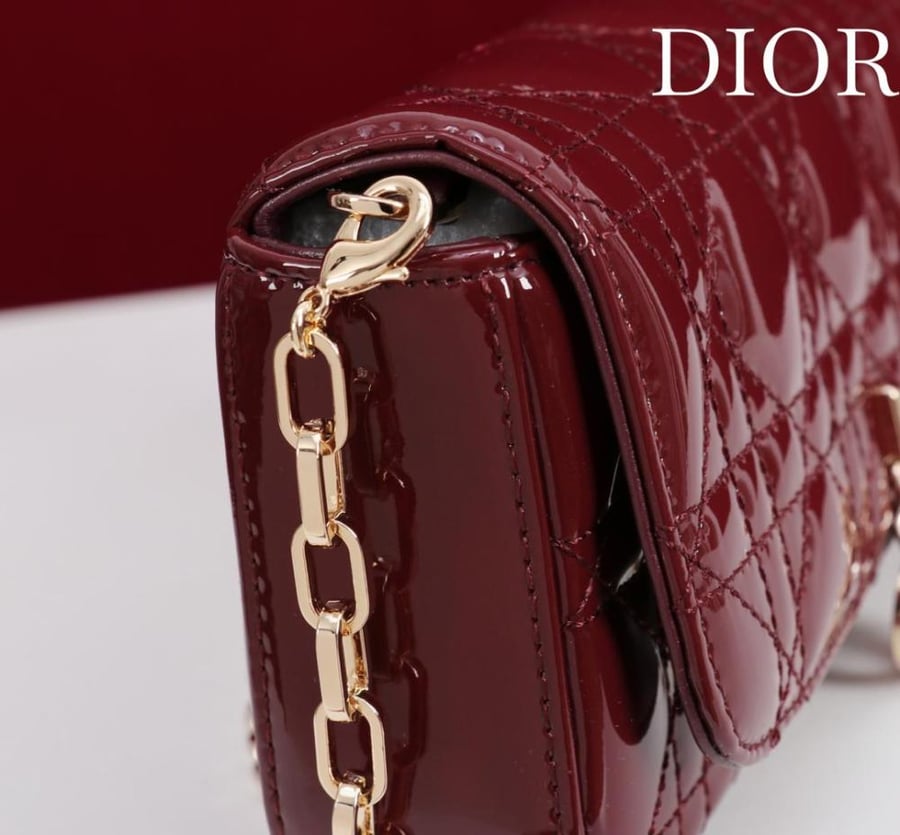 Lady dior phone pouch