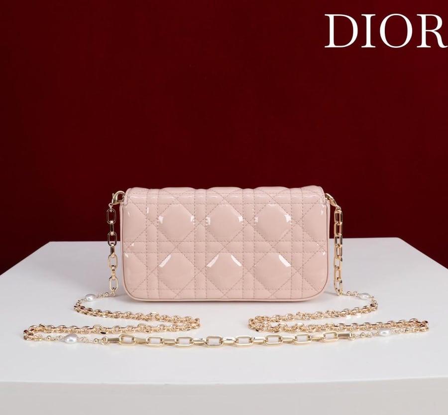 Lady dior phone pouch