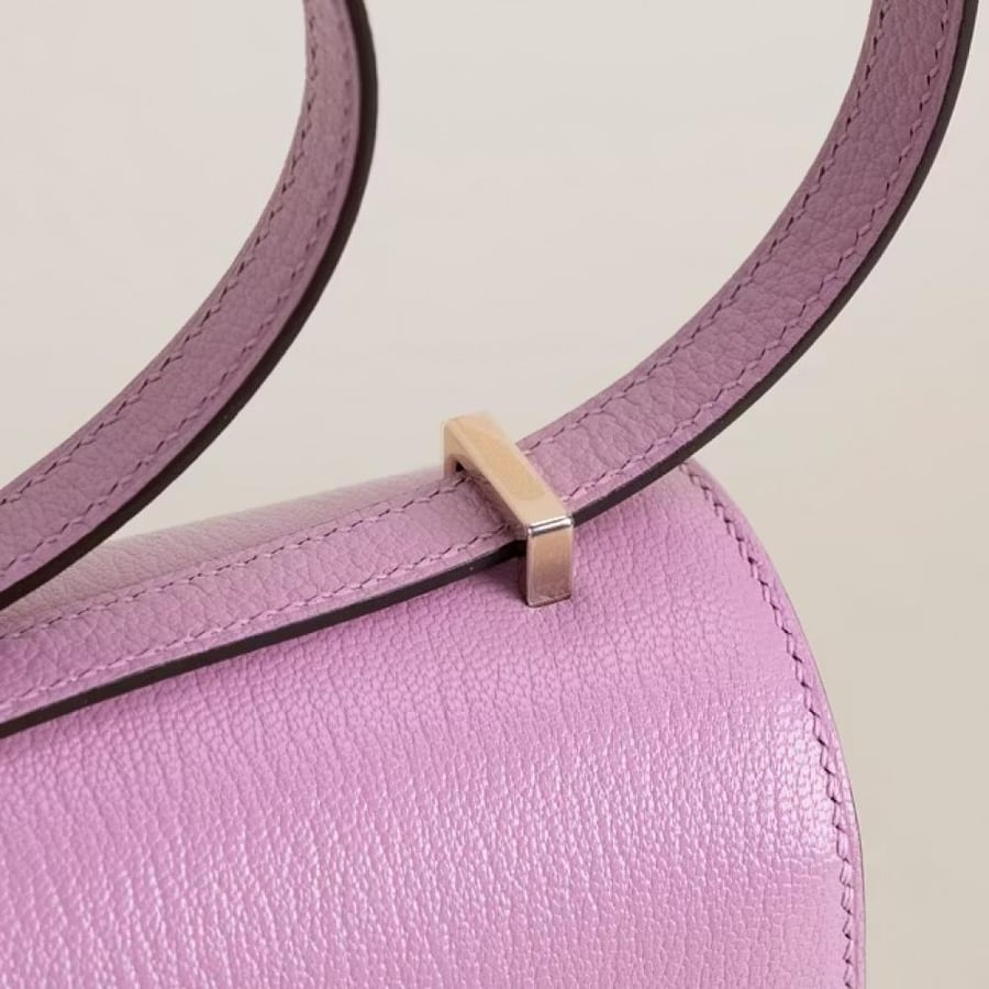 Constance 18CM Chevre X9 Mauve Sylvestre  GHW